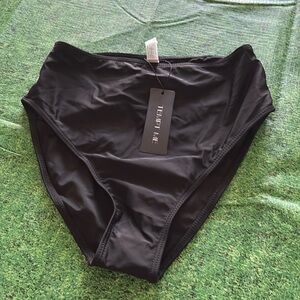 NWT XS bathing suit bottom black tempt me